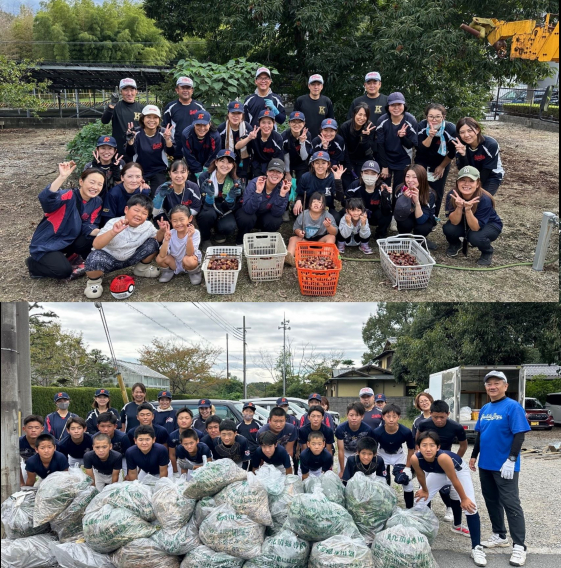 【小中学部】近隣自治会清掃活動