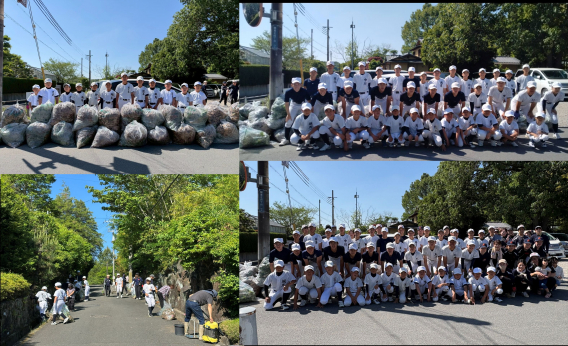 【小中学部】近隣自治会祇園荘清掃活動